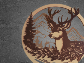 Панно из дерева