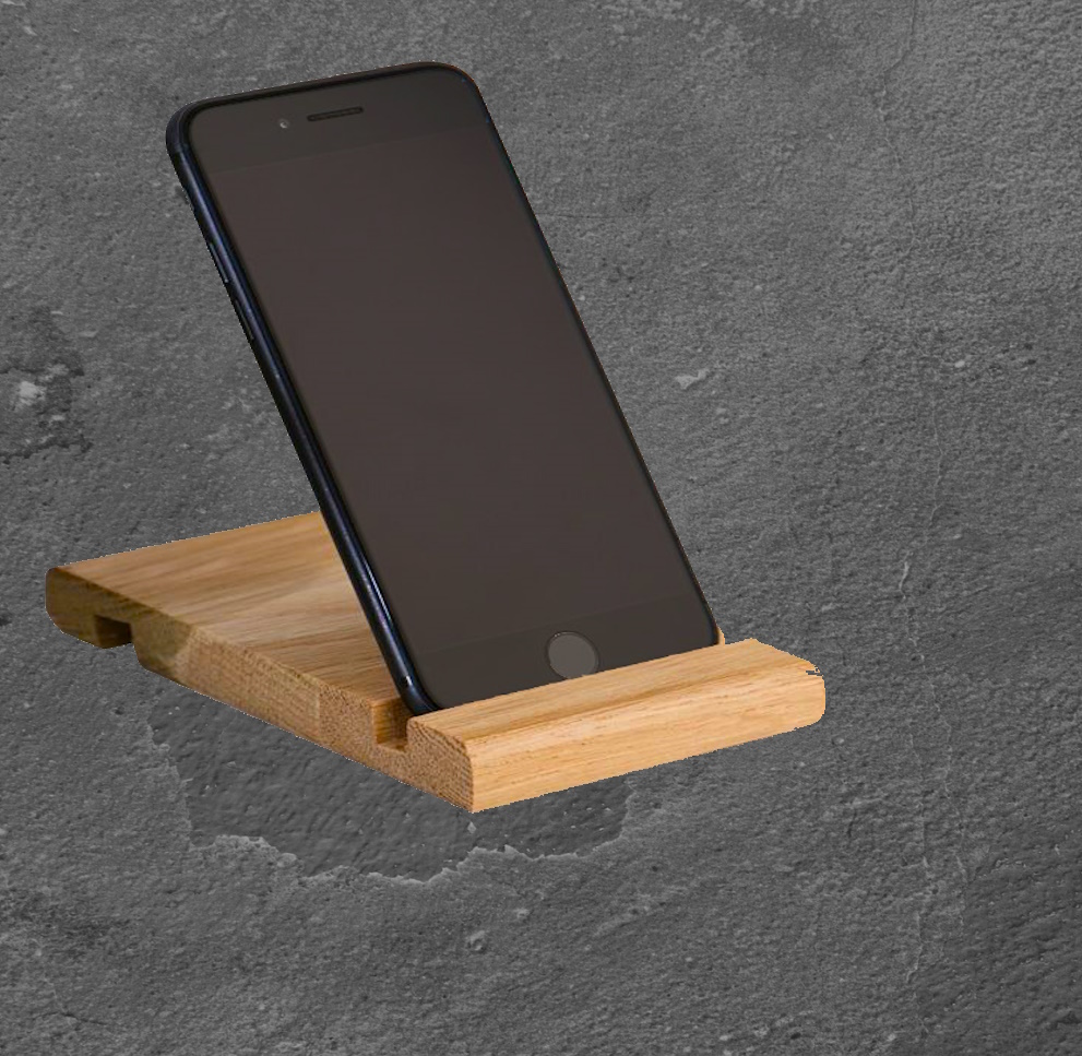 Подставки для телефона и планшета из дерева